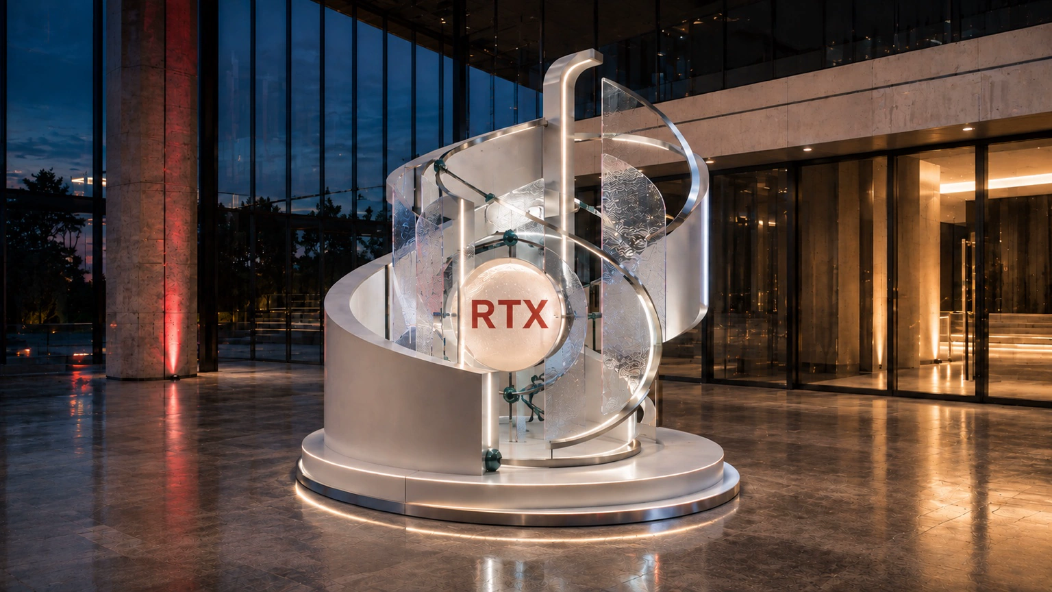 Instalație Custom RTX albă și transparentă, iluminată într-un interior premium